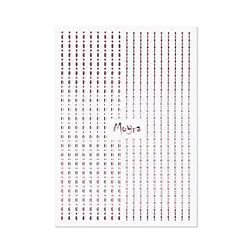 Moyra Nail Art Strips - Dots, Rose Gold No. 03, Moyra